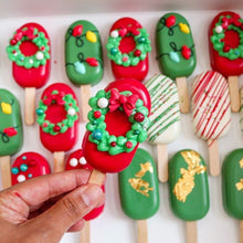 Cargar imagen en el visor de la galería, Paletas de pastel árbol de navidad