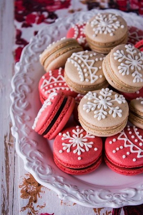 Frozen macarons