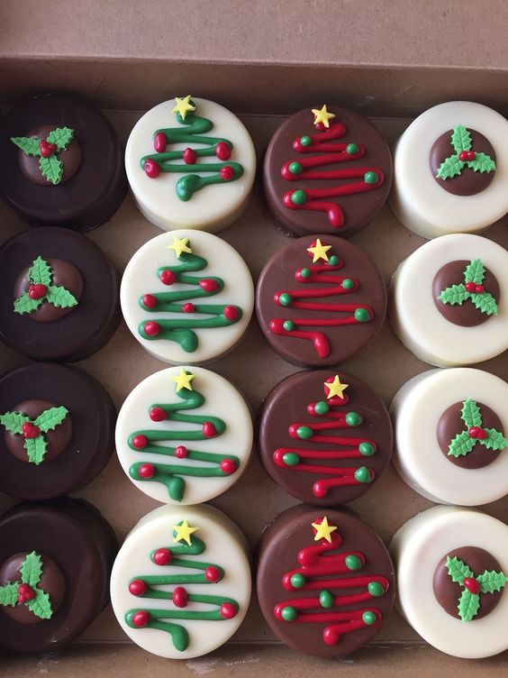 Oreos navideñas